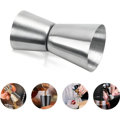Set Coctelera Con Filtro 550ml + Jigger Medidor 20/40ml