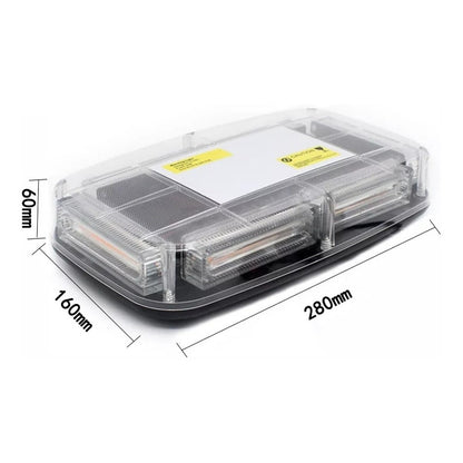 Baliza De Techo Auto Destellante 12-24v Estrobo Con Iman /r&