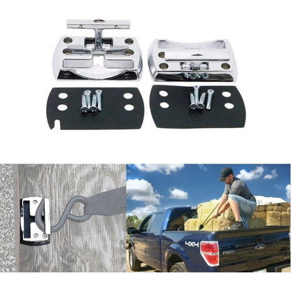 X2 Ganchos De Amarre Abatible Pick Up Invisibles Camioneta