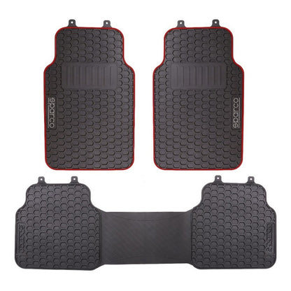 Cubre Piso Auto Goma Camello Sparco Original Universal / R&c