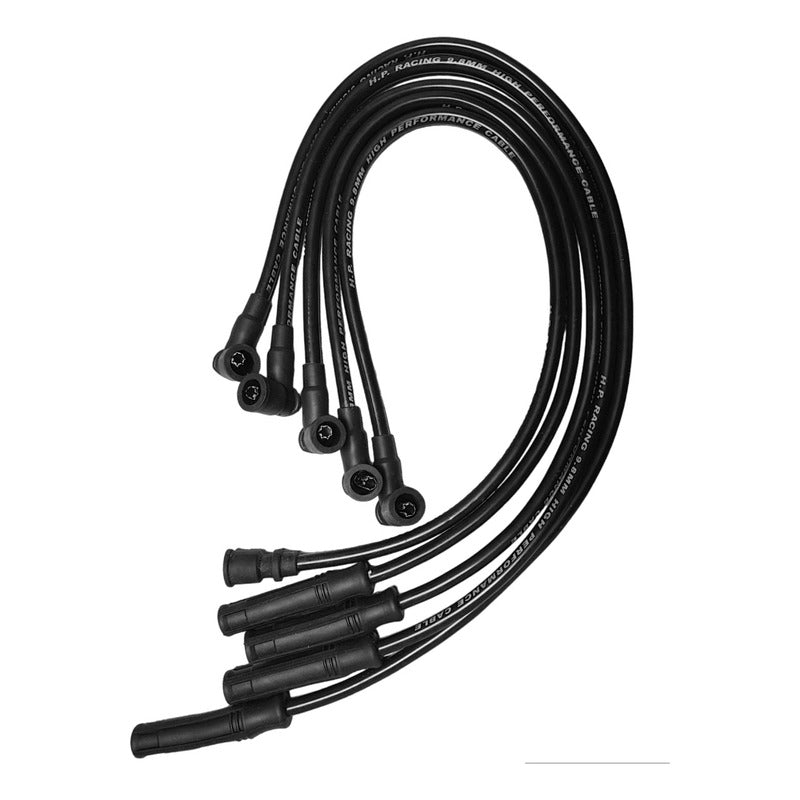 Cables Bujía De Alta 9.8mm Tuning Competición Universal Auto