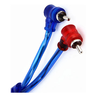 Cable Rca 2x2 Audio Estéreo Para Auto 5mts Con Conectores