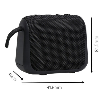 Parlante Aiwa Portátil Impermeable Awkf3b Bluetooth Recarga