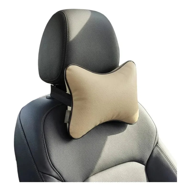 Reposa Cabeza Cojín Apoyo Cabeza Cuello Almohada De Auto Ryc Beige 39566