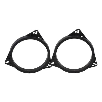 X2 Espaciador 18mm De Parlantes Adaptador 6.5 Pulgadas Auto Negro 25215