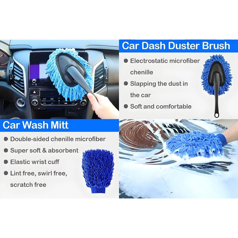 Kit Pulido 25 Piezas Auto Limpieza Tapiz Pads Para Taladro