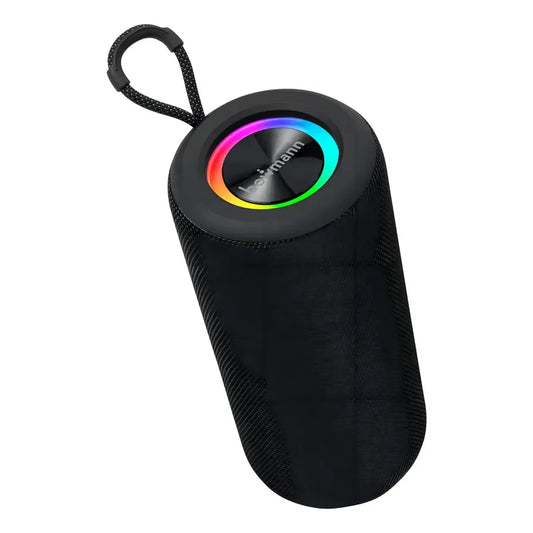 Parlante Bluetooth Tws Portatil Radio Usb Microfono Bowmann Color Negro