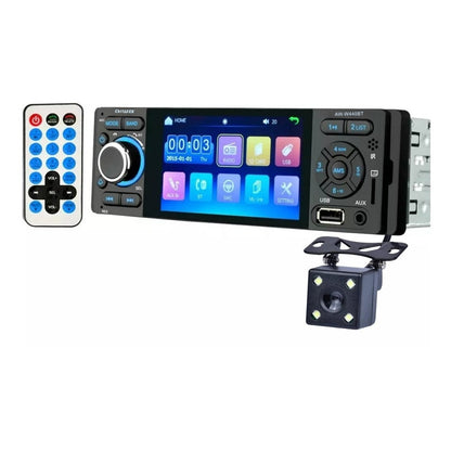 Radio Auto 1 Din Con Pantalla 4.1 + Cámara De Retroceso /r&c
