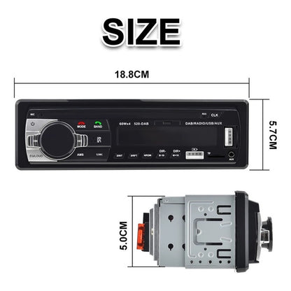 Radio De Auto 1 Din Bluetooth Usb Mp3 Microsd Auxiliar