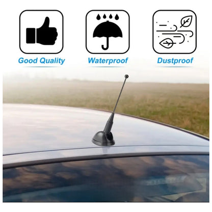 Antena De Techo Para Auto Decorativa Adhesiva Universal /ryc