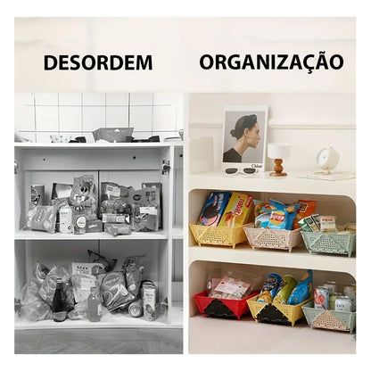 Frutero De Mesa Cesta Plegable Multiuso Organización Cocina