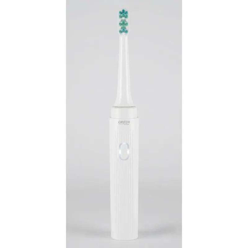 Cepillo De Dientes Eléctrico Recargable + 4 Repuestos Blanco