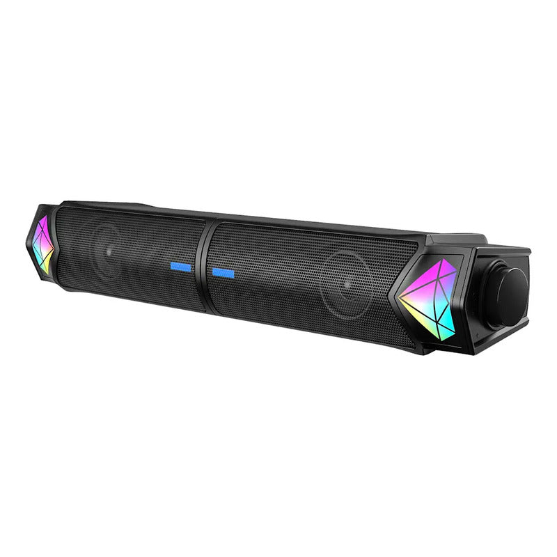 Parlante / Barra De Sonido Sound Bar Para Pc Usb O Bluetooth Negro