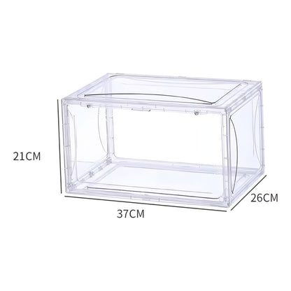 X2 Caja Organizadora De Acrílico Transparente Cn Puerta Iman