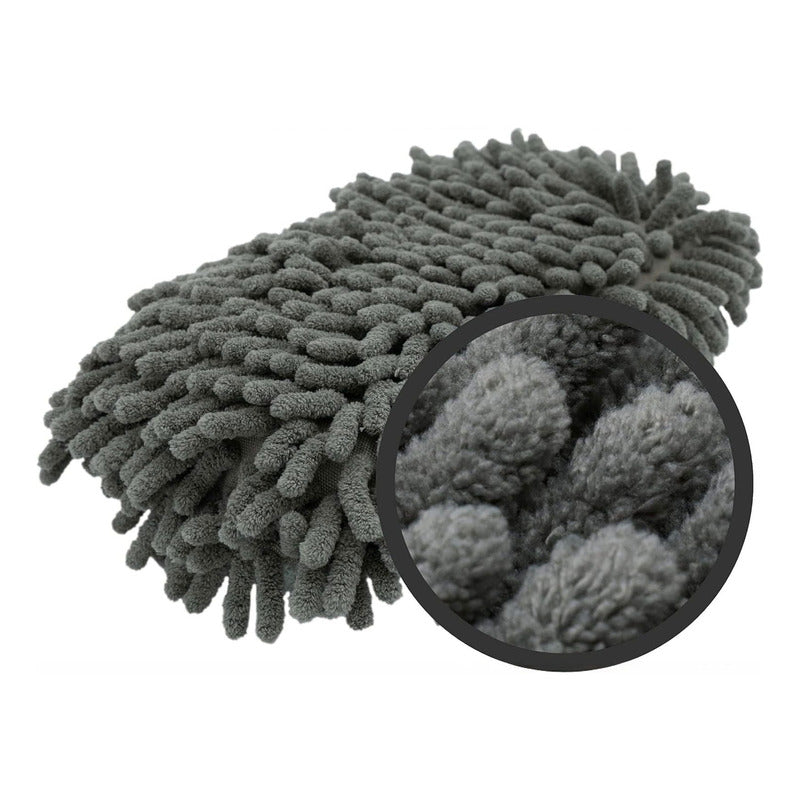 Esponja De Microfibra Lavado Auto Chenille Limpieza De Polvo