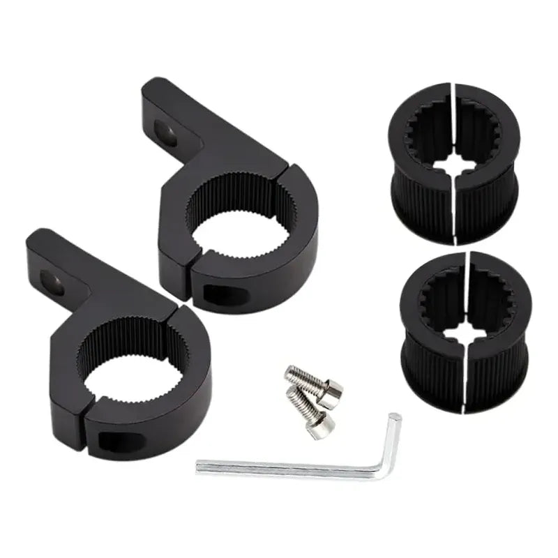 X2 Soporte De Neblinero Barra Led Abrazadera Para Auto Moto