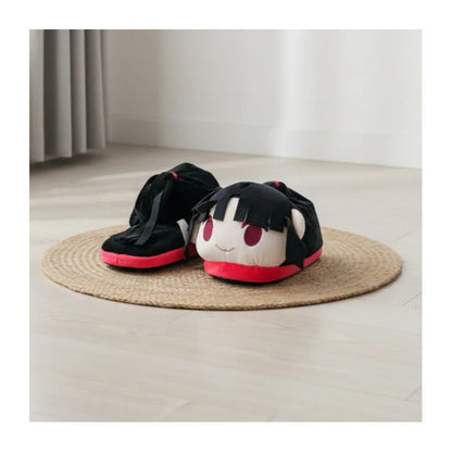 Pantuflas Acolchada Abierta Anime Sango Inuyasha Talla 36-41 Negro Sango Inuyasha Único