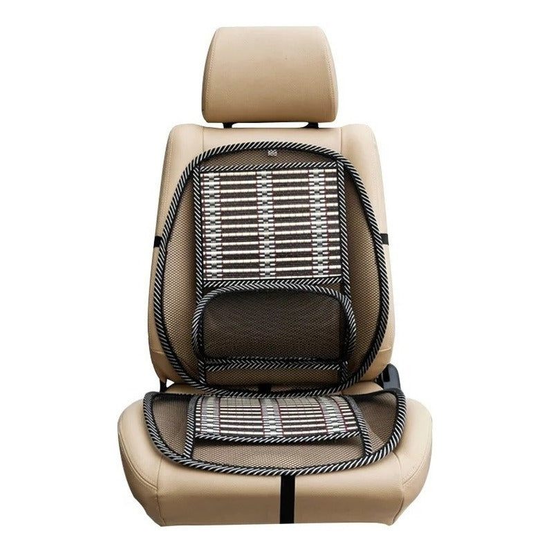 Respaldo Lumbar Para Silla Auto Y Oficina Soporte Ergonómico