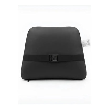 Cojin Apoya Cabeza Almohada Cojin Lumbar Eco Cuero Para Auto Negro