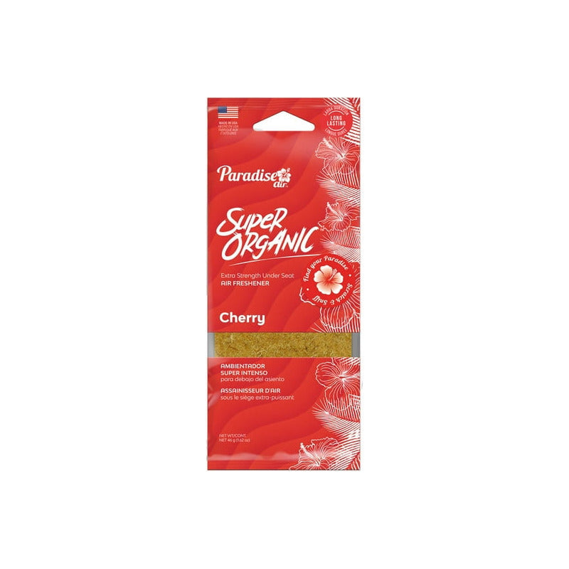 Ambientador Super Organic Aromatizante Paradise Air Auto Cas Madera Cereza