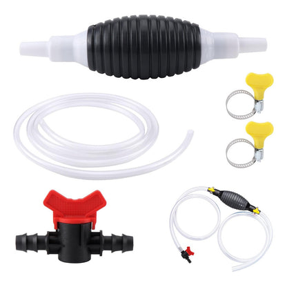Bomba Sifón Manual Trasvasije Líquidos Combustible 220cm R&c