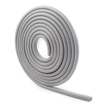 Moldura De Auto Sello Presión Protectora Puertas Capot 10mt Gris 10mt