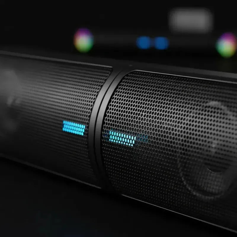 Parlante / Barra De Sonido Sound Bar Para Pc Usb O Bluetooth Negro