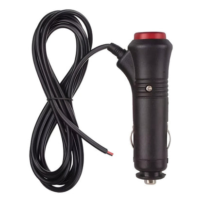 Cable Adaptador Cenicero Con Botón 12v-24v + Fusible 20a
