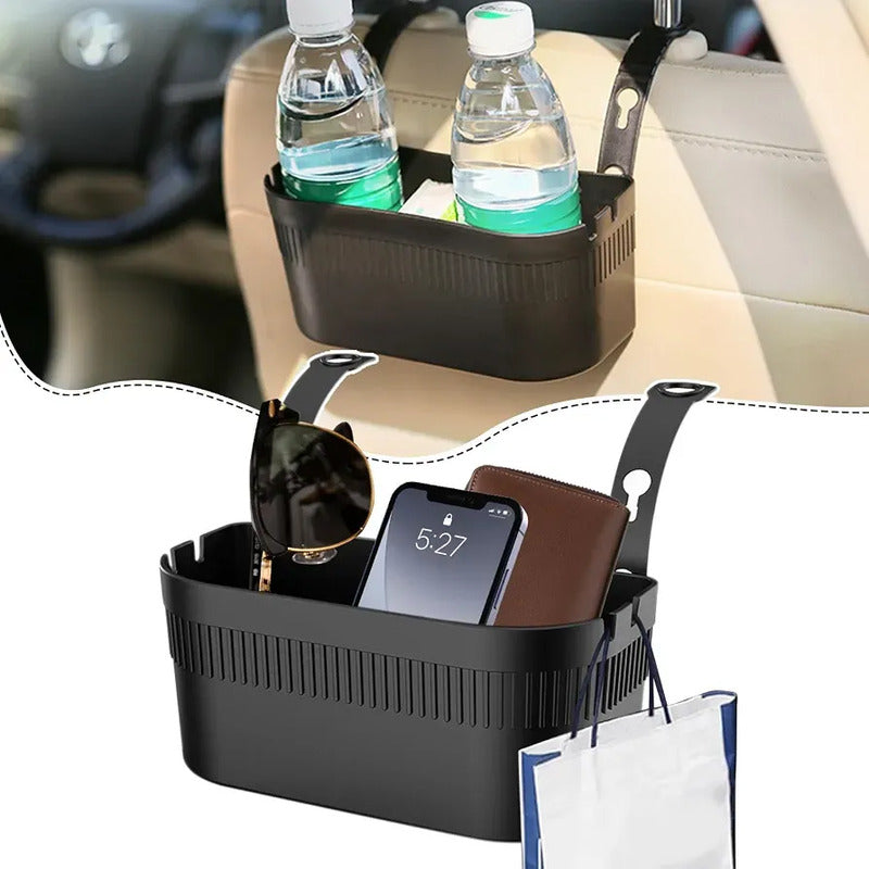 Organizador Multifuncional Para Apoya Cabeza De Auto Cesta