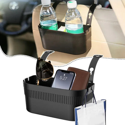 Organizador Multifuncional Para Apoya Cabeza De Auto Cesta