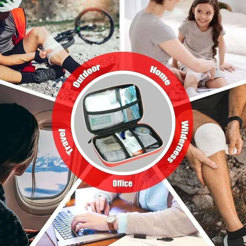 Botiquín Primeros Auxilios Portátil Kit Emergencia 41pcs