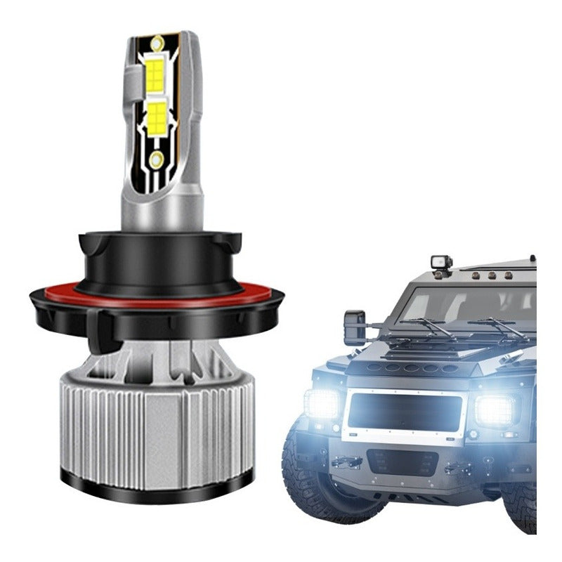 X2 Ampolleta Turbo Led 8v-48v 28000l 280w Conector H13 Poten