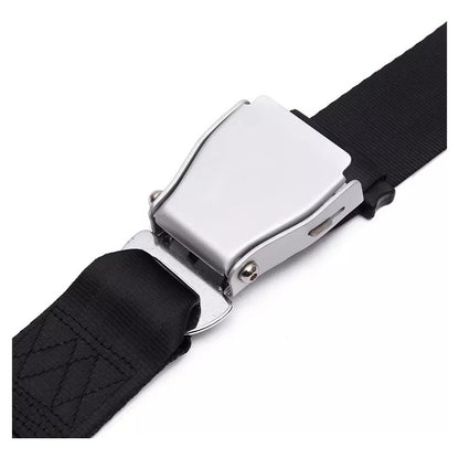 X2 Cinturón De Seguridad Tipo Avión 2 Puntas Auto Universal