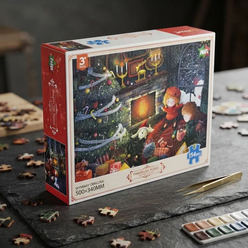 Rompecabezas Navideño 154pcs Puzzle Navidad 500x340mm Mp325