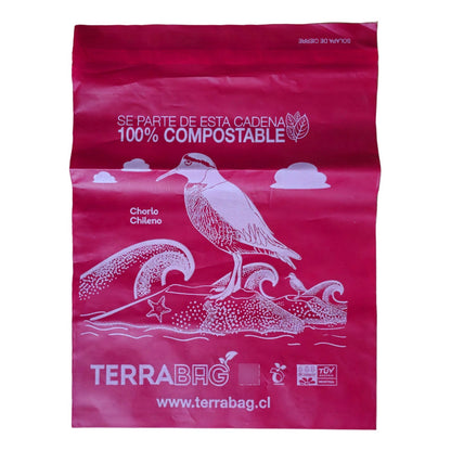 100 Bolsas Courier 23x31cm 100% Compostable Maiz Ecológica