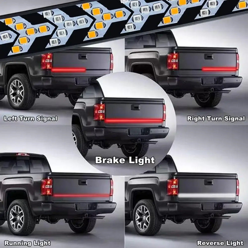 Tercera Luz De Freno D Camioneta + Secuencial Tira Led 1.8mt