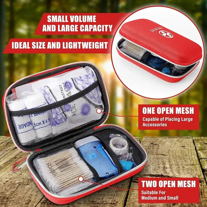 Botiquín Primeros Auxilios Portátil Kit Emergencia 41pcs