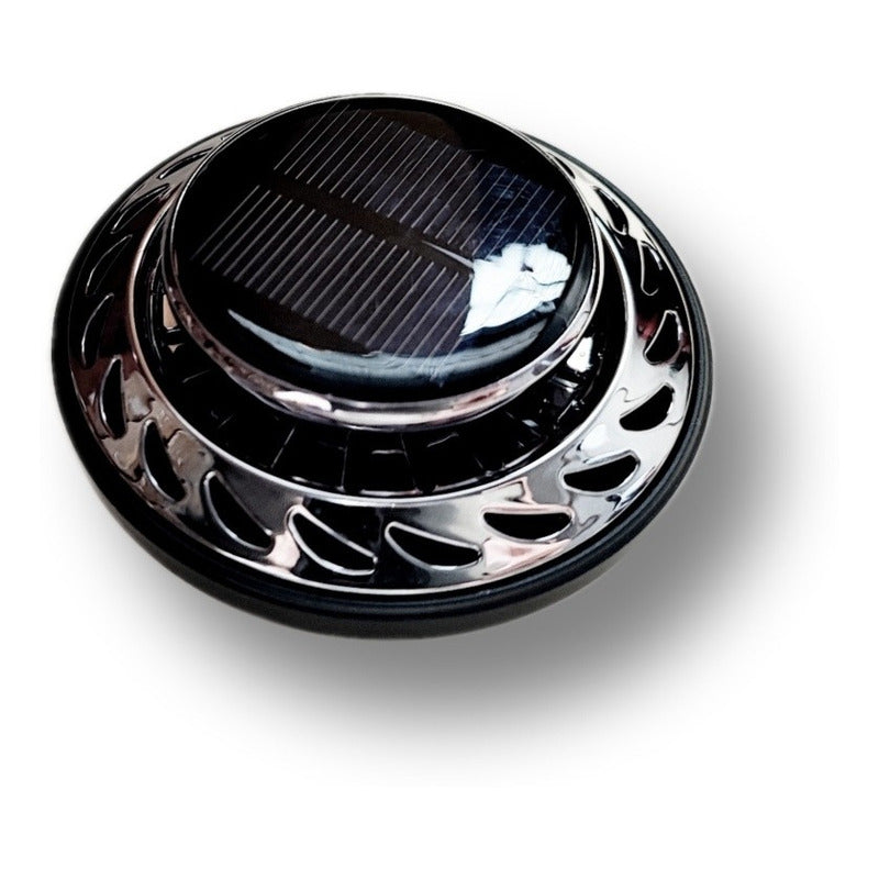 Aromatizante Solar Para Auto Aromaterapia Ambientador /casa Esfera Negro/gris 13327