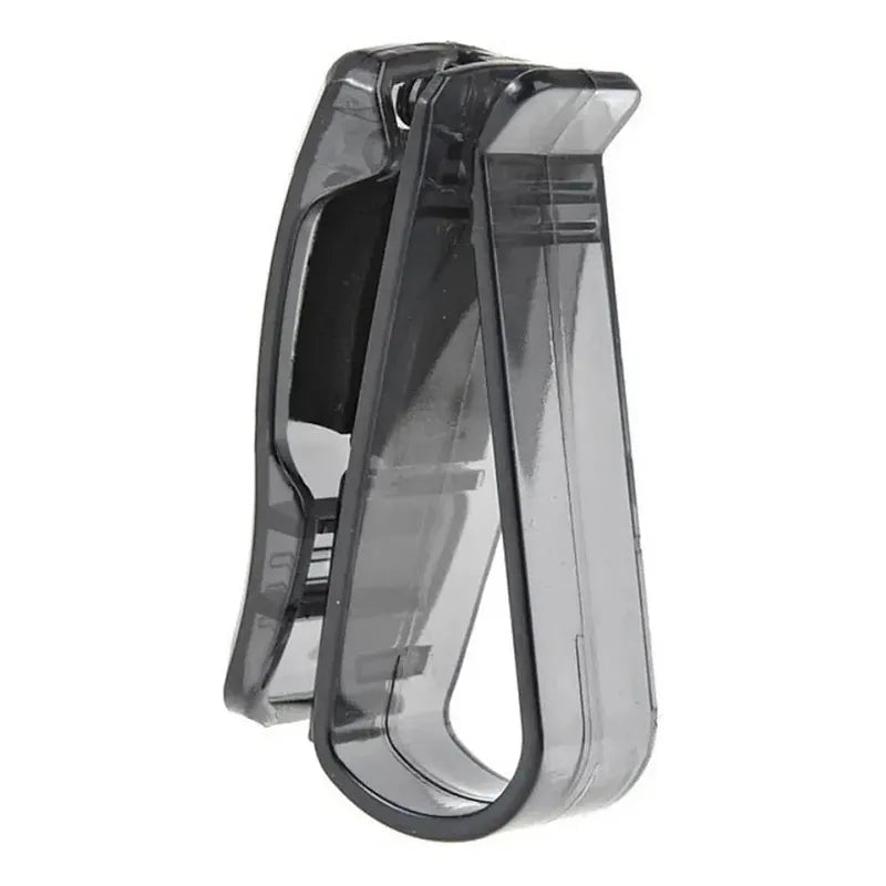 Soporte Para Lentes Pinza Porta Gafas Para Auto Al Tapasol Pinzas Para Lentes Negro