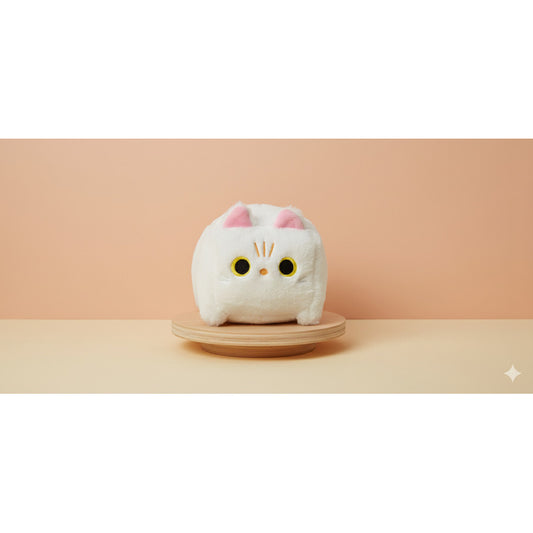 Peluche Cojín Suave De Felpa Gato Cuadrado Kawaii 20cm R&c