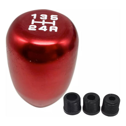 Pomo Manilla Palanca Cambios Metálico 5ta Tuning Universal