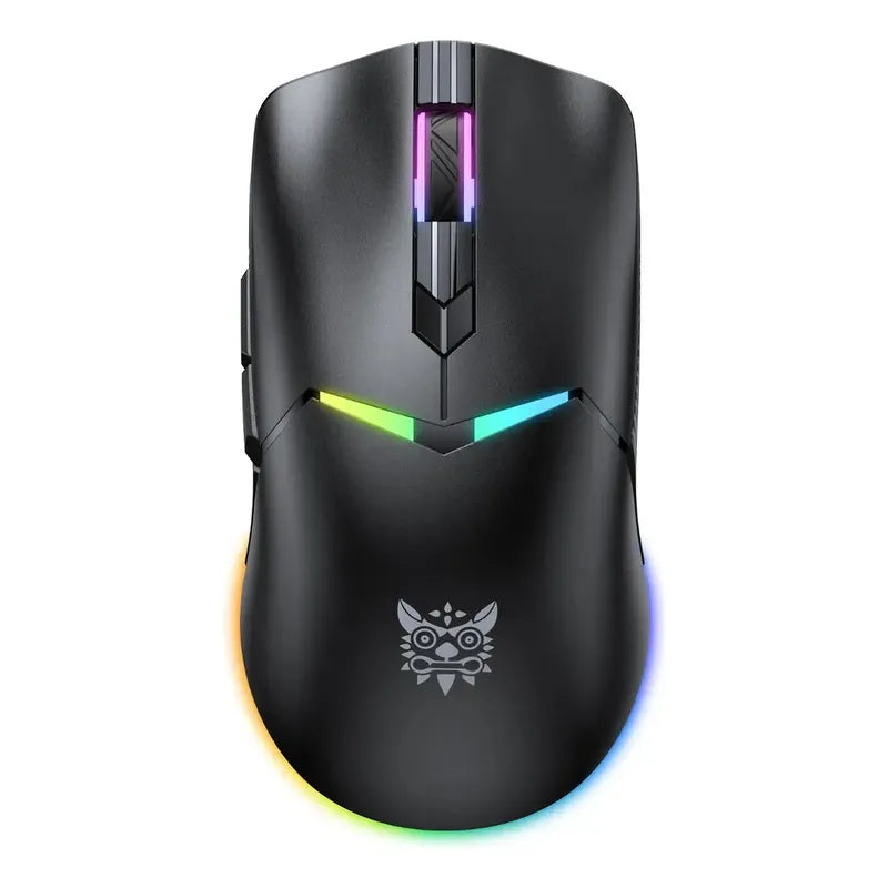 Mouse Gamer Onikuma Cw928 Inalámbrico Y Cable 12000 Dpi Negro 928