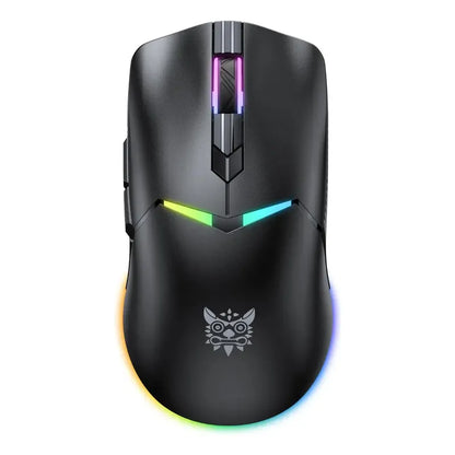 Mouse Gamer Onikuma Cw928 Inalámbrico Y Cable 12000 Dpi Negro 928
