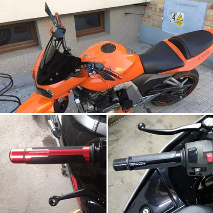 Puños Universal Motocicleta Grips Con Topes De Caída Moto R&