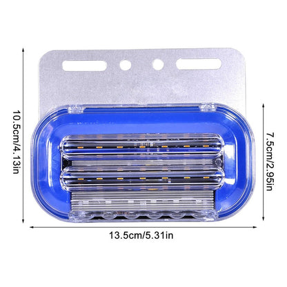 X10 Luz Led De Trocha Bicolor Luz Lateral Secuencial 24v Big