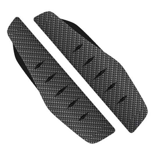 X2 Bota Agua De Espejo Retrovisor Deflector Auto Fibra Fibra 2156