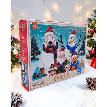 Rompecabezas Navideño 154pcs Puzzle Navidad 500x340mm Mp321