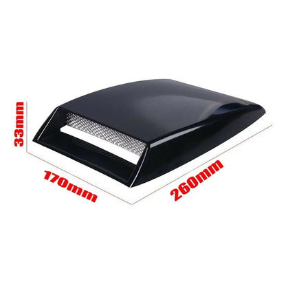 Toma De Aire Para Capot Adhesiva Auto Tuning Universal /ryc Negro 2800066
