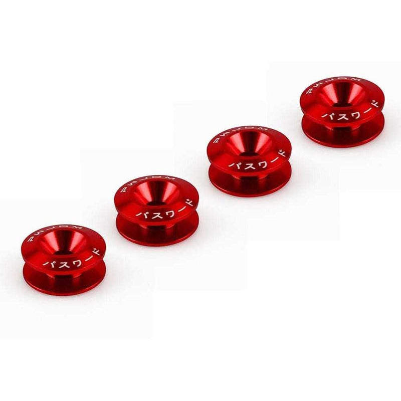 X4 Soporte Parachoque Racing Sujeta Aluminio Tuning / R&c
