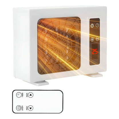 Calefactor Eléctrico Portatil Estufa Con Control 600w /ryc